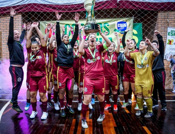 Imigrante é bicampeão da Copa RS de Futsal Feminino