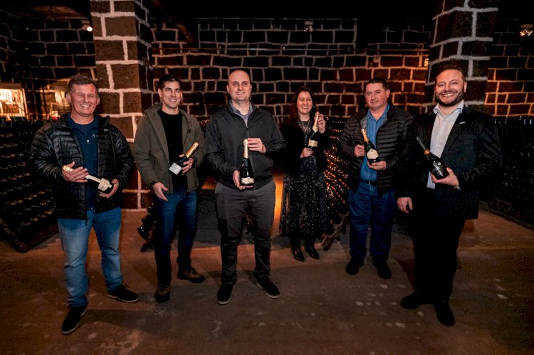 Dez vinícolas da APEG somam 10,7 milhões de garrafas de espumantes vendidas em 2025